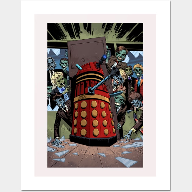 Dalek Nightmare Wall Art by Diablo